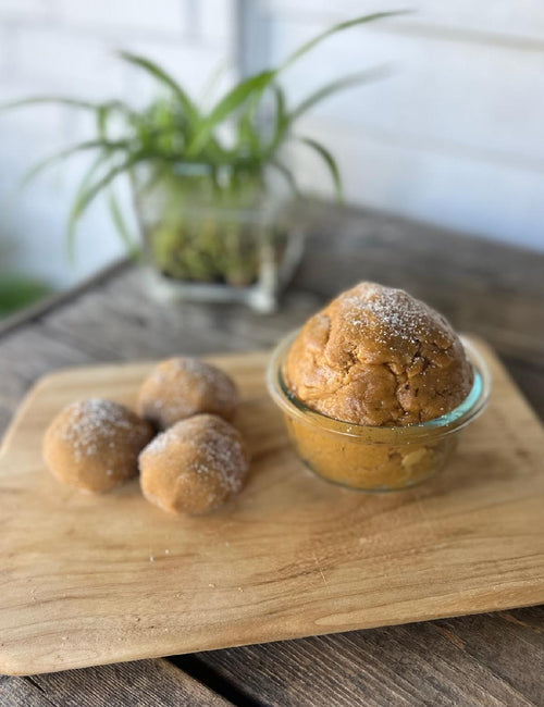 Brown Butter Sourdough Ginger Cookie Dough