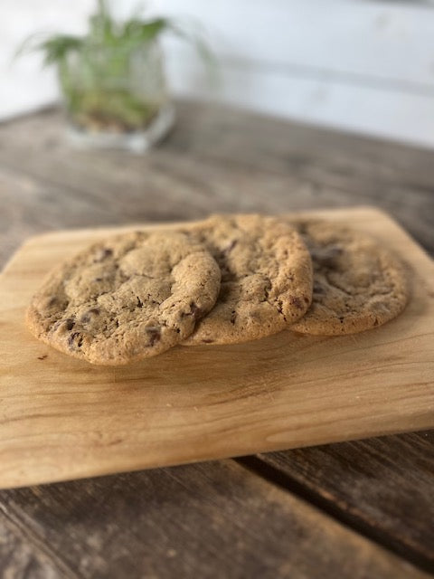 Brown Butter Sourdough Chocolate Chip Cookie Dough
