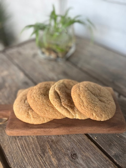 Brown Butter Sourdough Snickerdoodle Cookie Dough