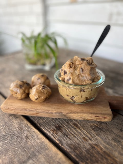 Brown Butter Sourdough Chocolate Chip Cookie Dough
